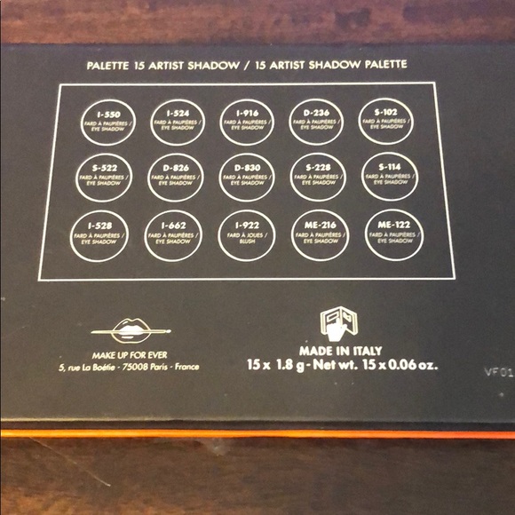 LIMITED EDITION Make Up For Ever eyeshadow palette - Picture 4 of 4